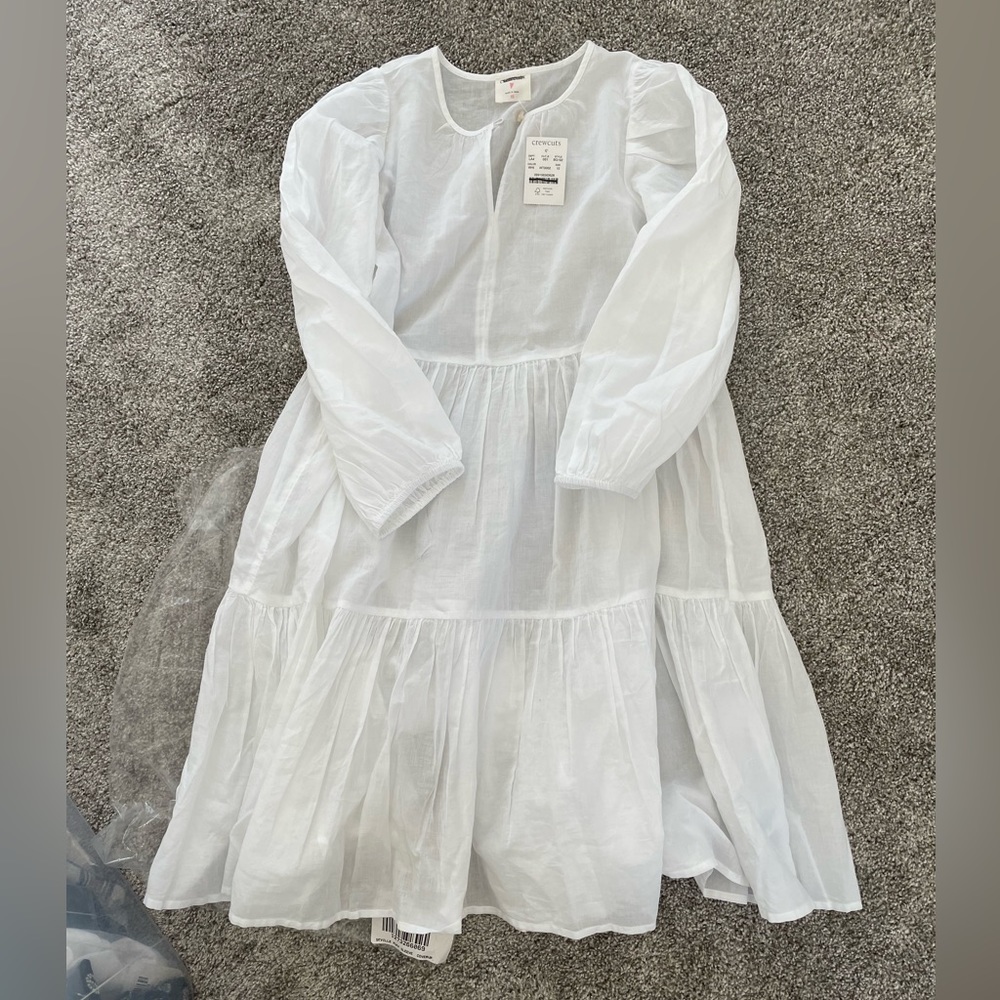 Girls' puff-sleeve cover-up dress
Item BG192
